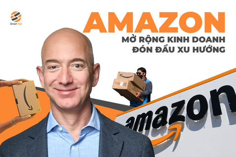 AMAZON: MỞ RỘNG KINH DOANH, ĐÓN ĐẦU XU HƯỚNG