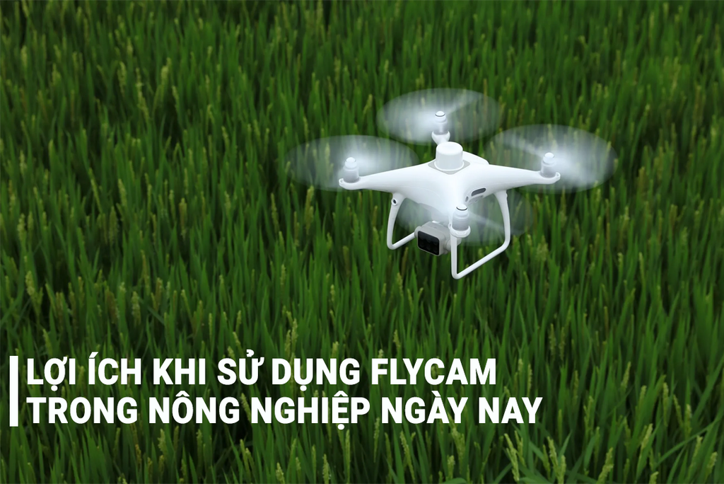 Lợi ích khi sử dụng flycam trong nông nghiệp ngày nay