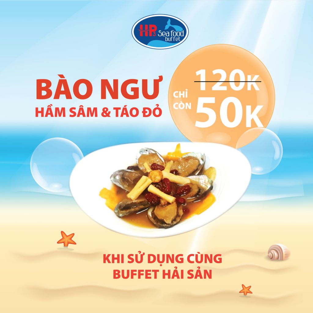 Bào ngư hầm sâm & táo đỏ