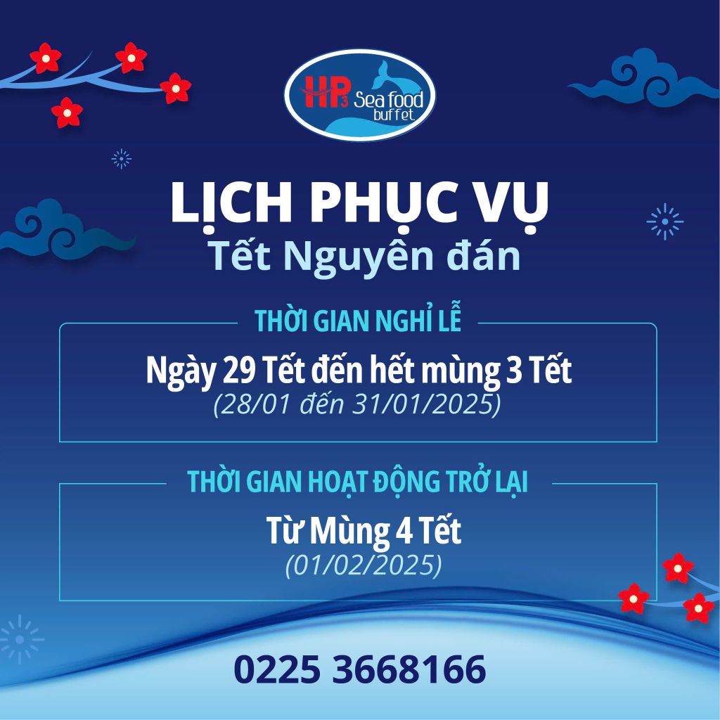 ⏰ THÔNG BÁO LỊCH HOẠT ĐỘNG TẾT 2025