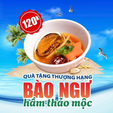 🎉 QUÀ TẶNG CAO CẤP TỪ BIỂN CẢ: BÀO NGƯ HẦM THẢO MỘC BỔ DƯỠNG