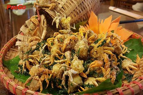 Cua đồng rang muối ớt giòn rụm, cay tê, thơm ngon nhất định phải thử