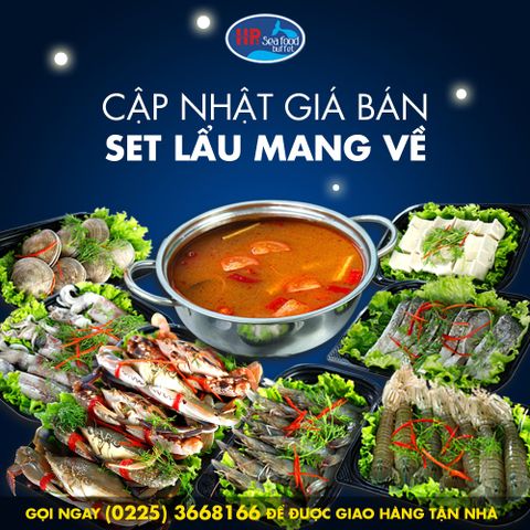 Cập nhật bảng giá set lẩu hải sản