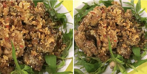 Ngất ngây với món ếch rang muối giòn rụm ngon mê ly tại HP3 Seafood