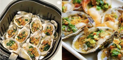 Cách chế biến món hàu nướng mỡ hành và sò lông nướng mỡ hành