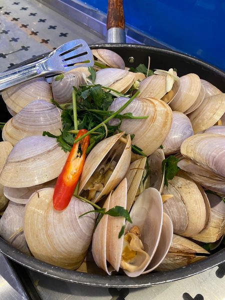 Các món ăn từ ngao được chế biến rất đa dạng tại HP3 Seafood