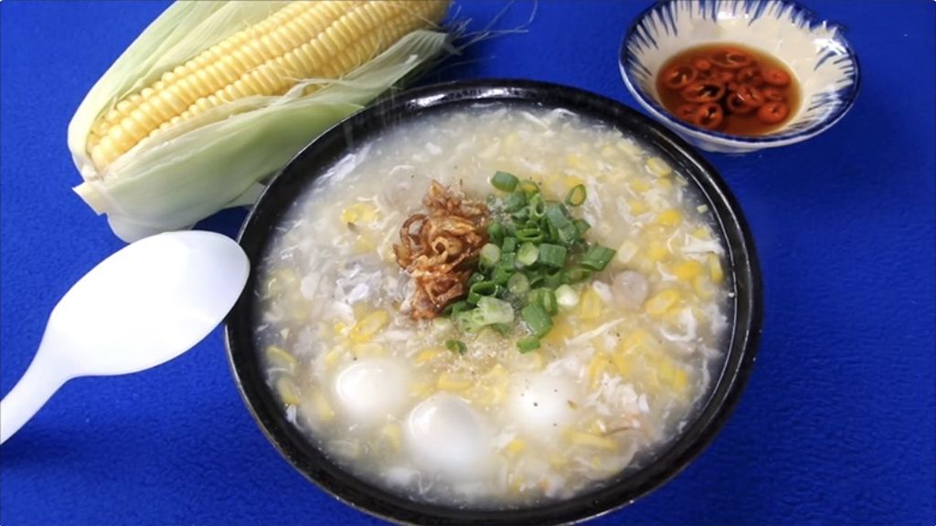 Thành phẩm - món súp hải sản thập cẩm thơm ngon, bổ dưỡng