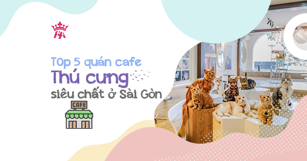 Top 5 quán cà phê thú cưng siêu chất ở Sài Gòn