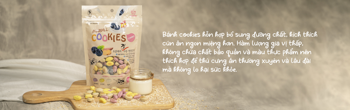 Bánh cookies hỗn hợp Bowwow - Lợi ích nổi bật