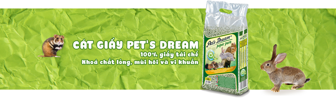 Cát giấy Pet's Dream