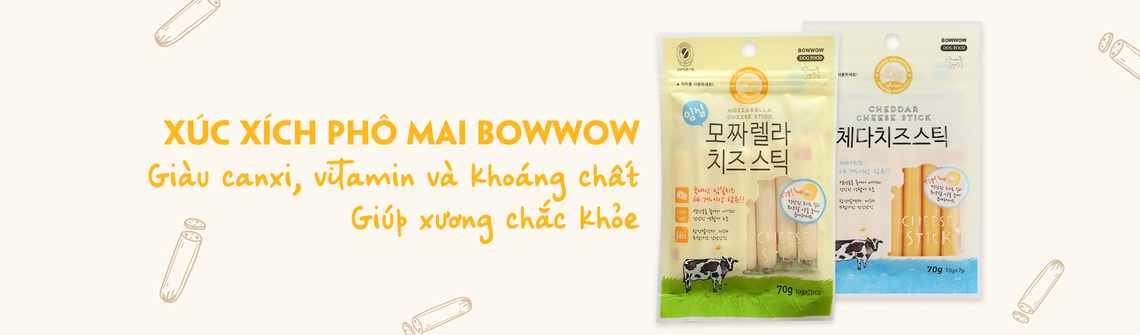 Xúc xích phô mai Bowwow