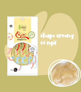 Xốt dinh dưỡng cho mèo Chupa Creamy Cá ngừ