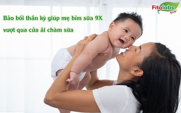 Bảo bối thần kỳ giúp mẹ bỉm sữa 9X vượt qua cửa ải chàm sữa con gái đầu lòng