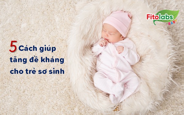 5 cách giúp tăng đề kháng cho trẻ sơ sinh bố mẹ nên áp dụng ngay | Fitolabs