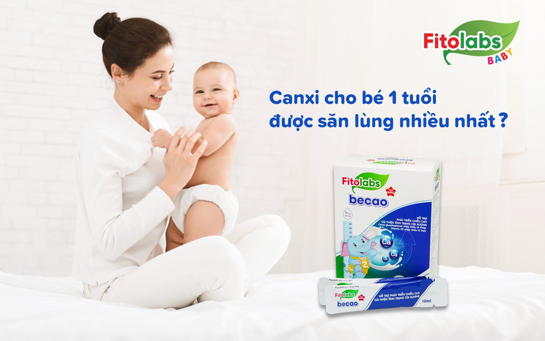 Canxi cho bé 1 tuổi được bố mẹ săn lùng nhiều nhất 2021 | Fitolabs