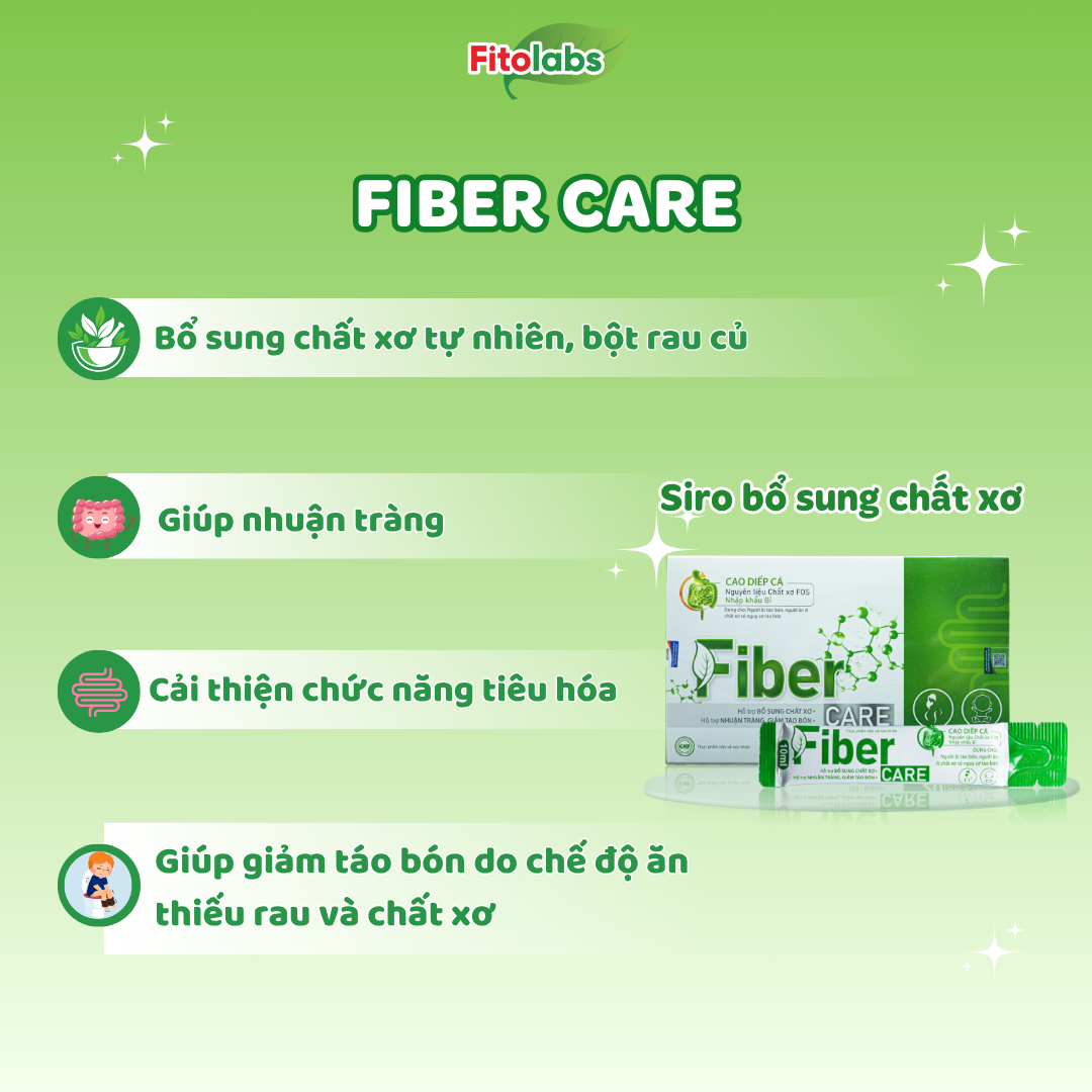 Fiber Care - Siro bổ sung chất xơ