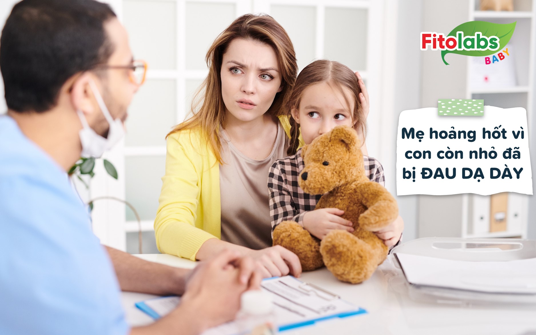 Mẹ hoảng hốt vì con còn nhỏ đã bị đau dạ dày và giây phút vỡ òa khi được chuyên gia mách nhỏ