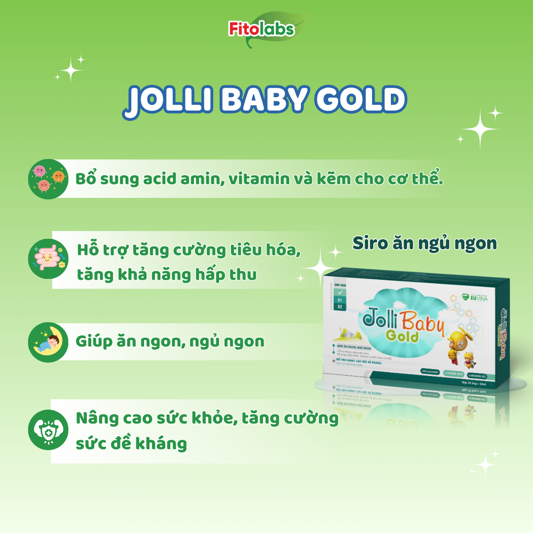 Jolli Baby - Siro ăn ngủ ngon