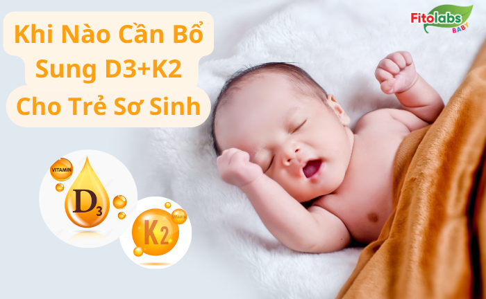 Khi Nào Cần Bổ Sung D3+K2 Cho Trẻ Sơ Sinh?