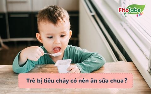Trẻ bị tiêu chảy có nên ăn sữa chua hay không? | Fitolabs