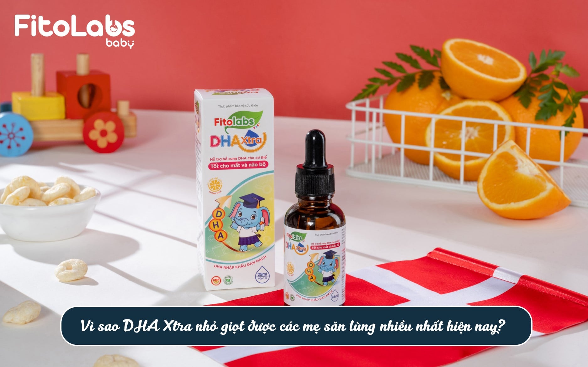 Vì sao DHA Xtra nhỏ giọt được các mẹ săn lùng nhiều nhất hiện nay? | Fitolabs