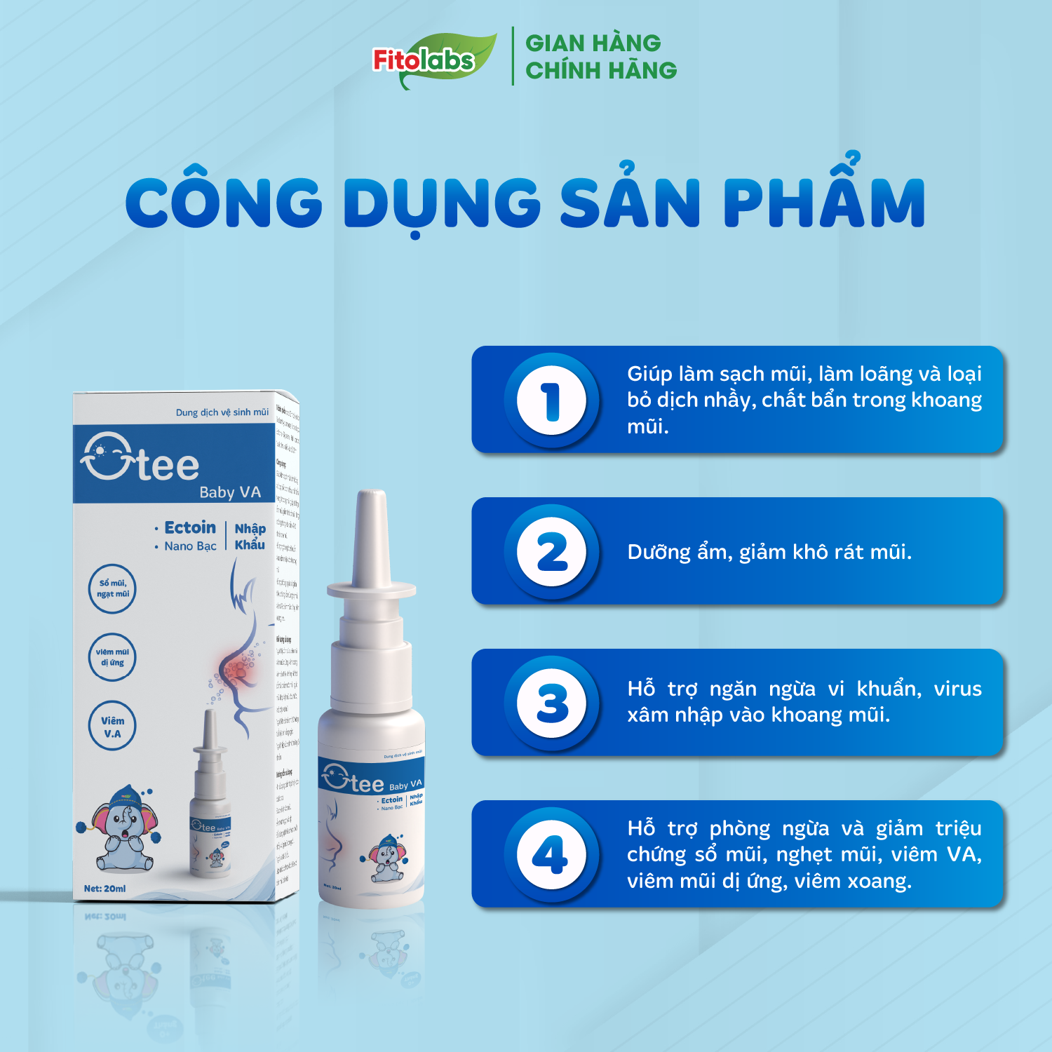 công dụng otee baby VA