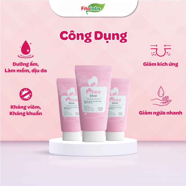 công dụng kem bôi da Otee silver