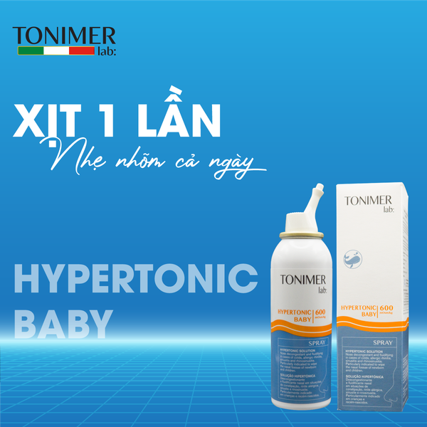 xịt mũi hypertonic baby