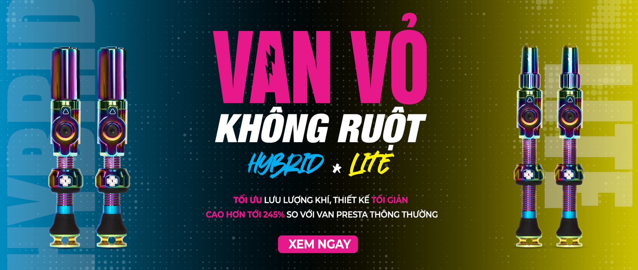 VAN KHÔNG LÕI, ĐƯỜNG KÍNH TRONG BỰ