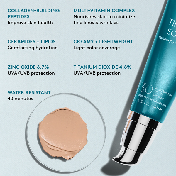 Kem Nền Dưỡng Da Chống Nắng SPF 30 Colorescience Tint Du Soleil - Light