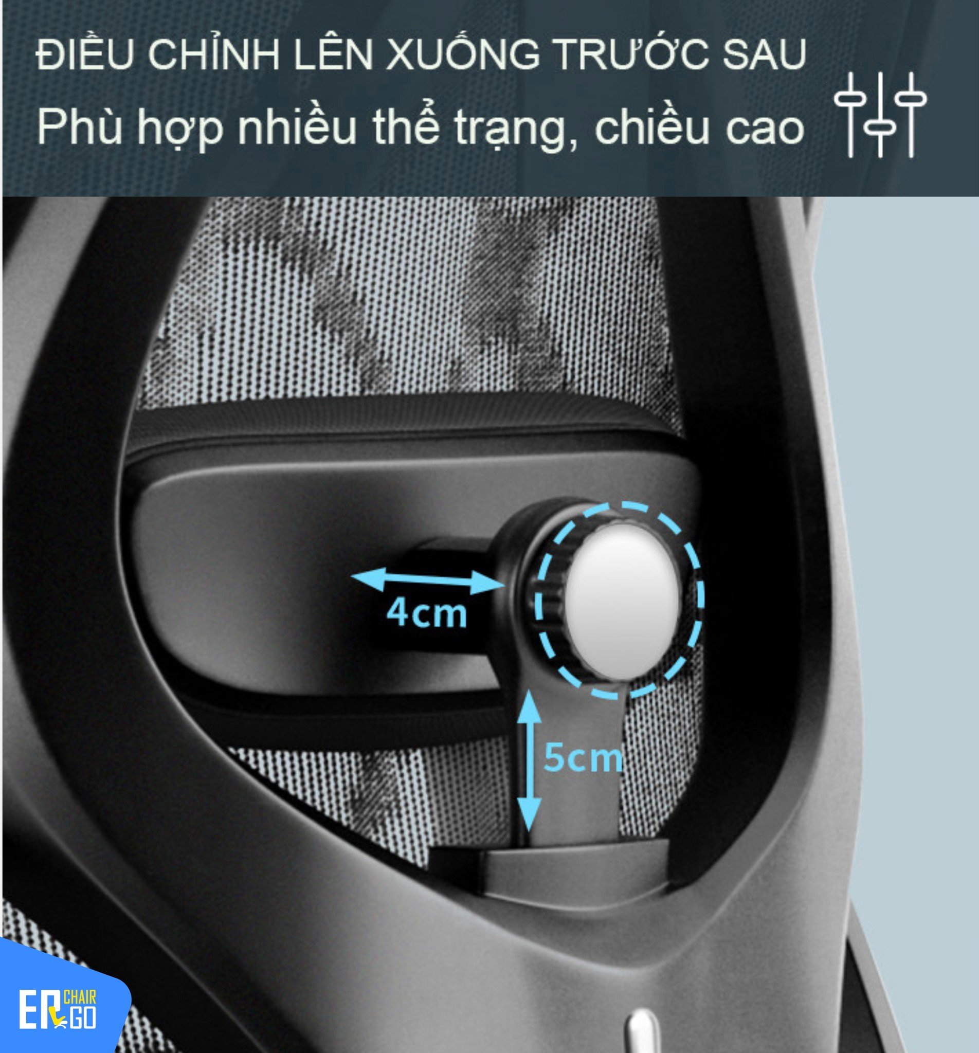 Ghế công thái học Sihoo M57 có gối đệm hỗ trợ giảm mỏi lưng hiệu quả