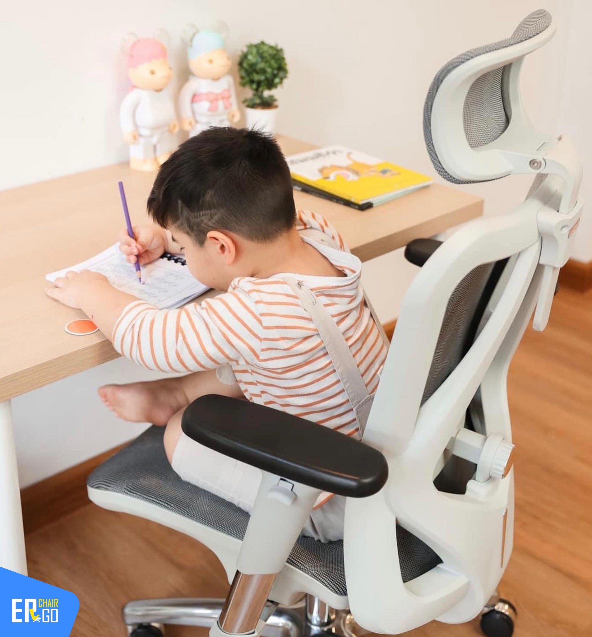 Hình ảnh thực tế của Ghế công thái học Sihoo M57
