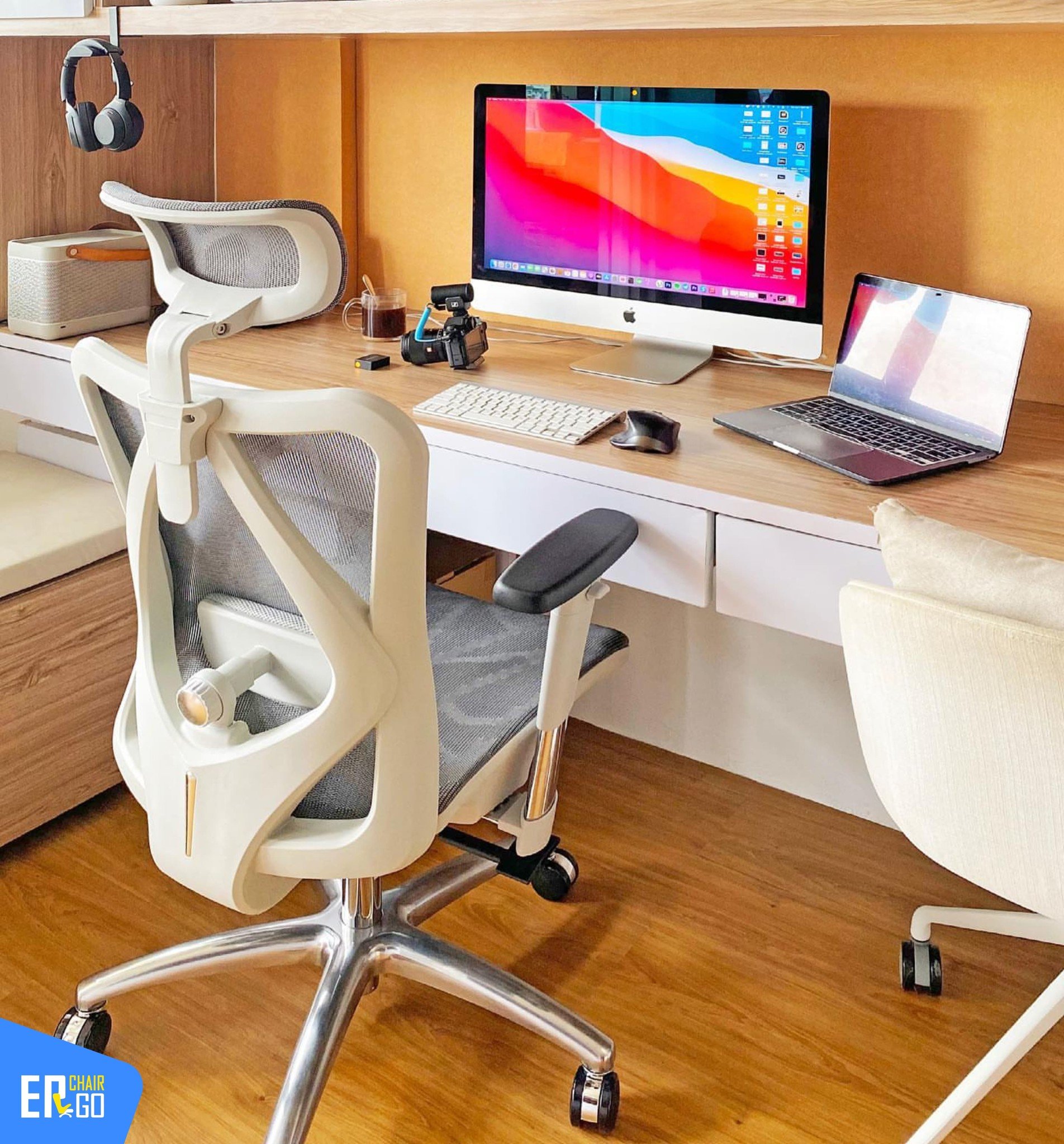 Hình ảnh thực tế của Ghế công thái học Sihoo M57