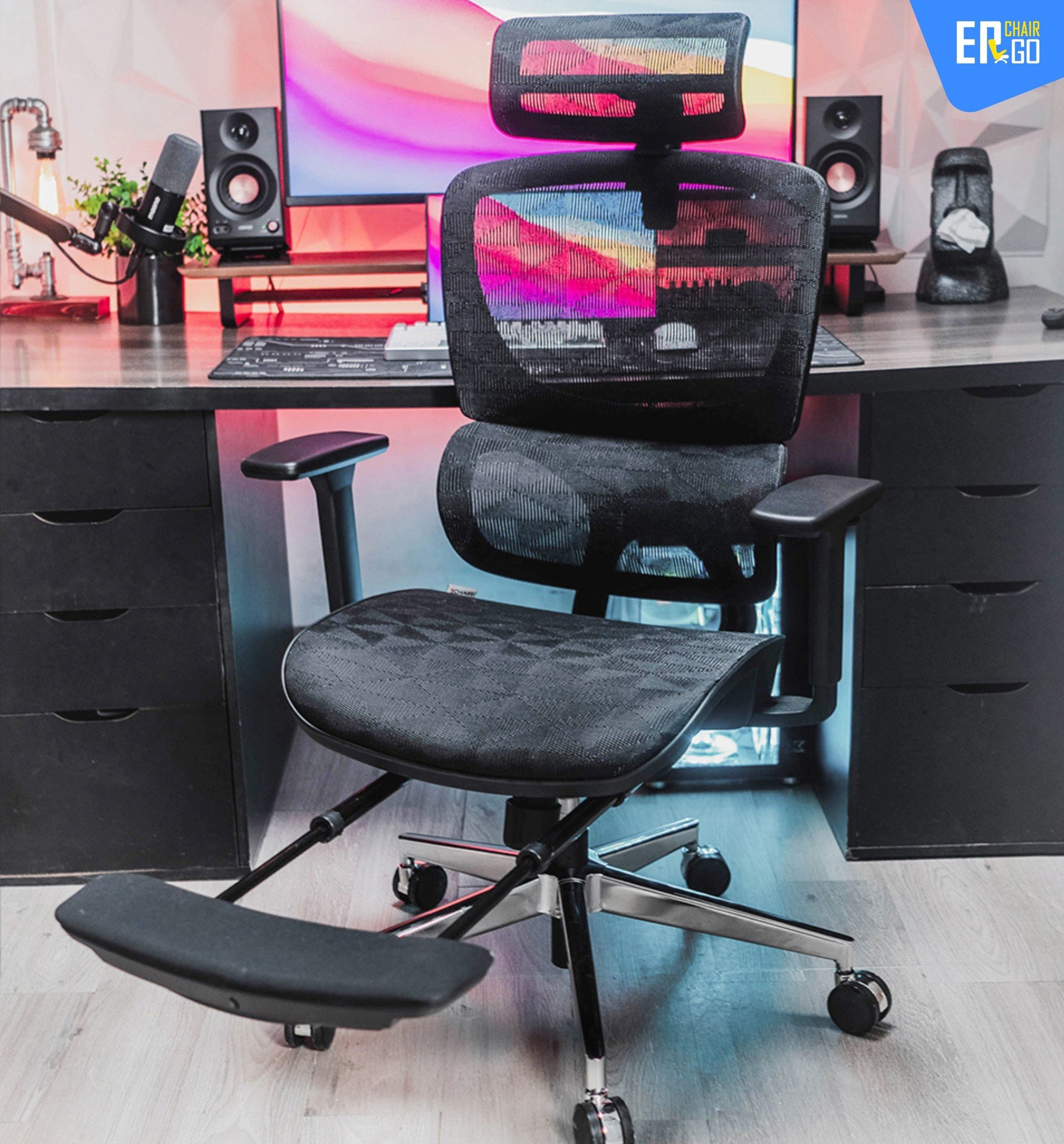 Gác chân của ghế công thái học Bchair B-102A