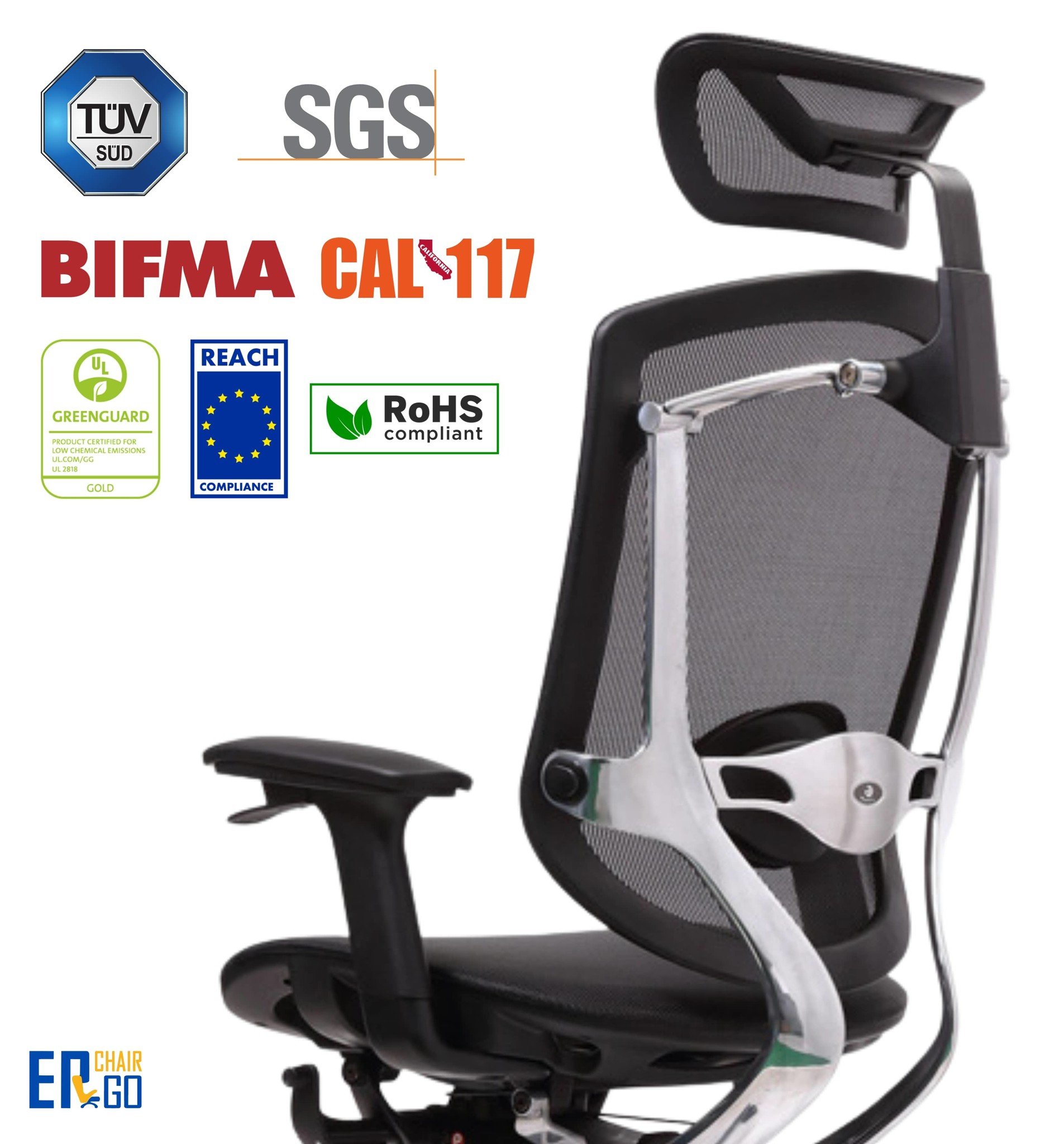 Các tiêu chuẩn chất lượng của Ghế công thái học GTChair Marrit X 5D Ergonomic Chair