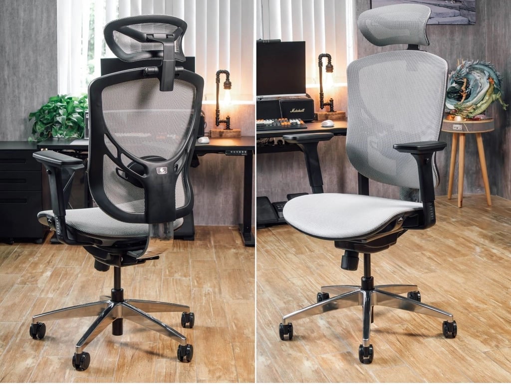 Hình ảnh thực tế của ghế công thái học GTChair I-VINO MT được bảo hành chính hãng 12 năm