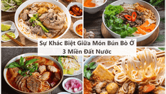 Sự Khác Biệt Giữa Món Bún Bò Ở Ba Miền Ẩm Thực Việt Nam
