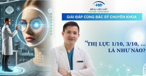 Thị lực 1/10, 3/10 .... là như thế nào ?