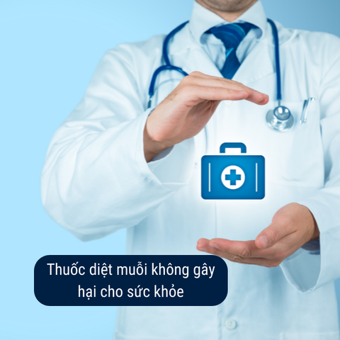 Thuốc diệt muỗi không gây hại cho sức khỏe