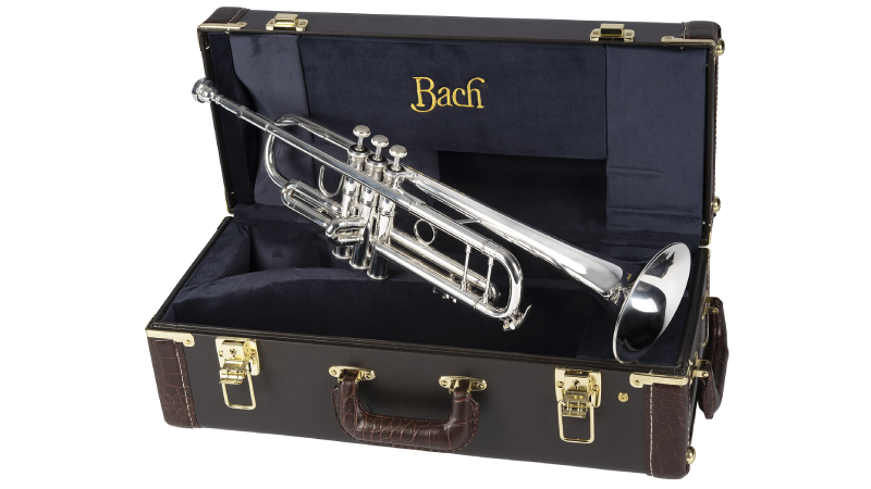 Kèn Trumpet Bach Standard, Sliver (180S37)