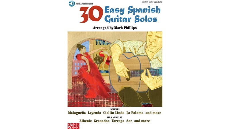 Cuốn Sách: 30 Easy Spanish Guitar Solos