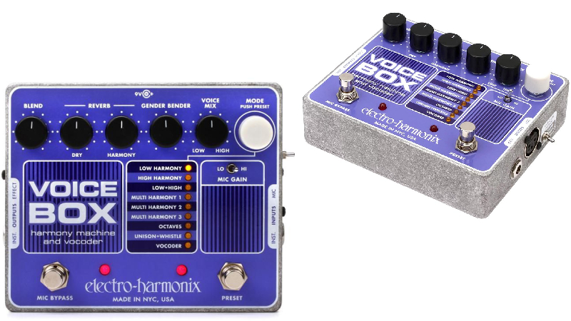 Pedal Electro-Harmonix Voice Box Harmony Machine And Vocoder