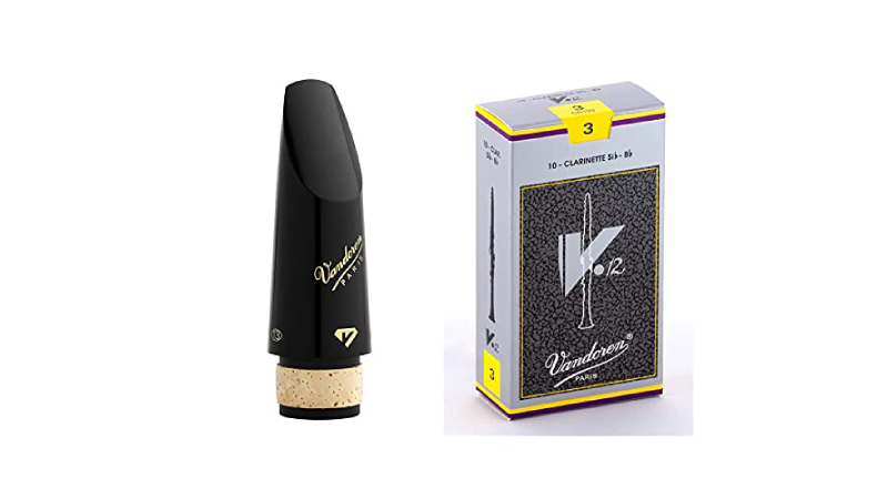 Ống Ngậm Vandoren CM1405 BD5 Series 13 Black Diamond Ebonite Bb Clarinet