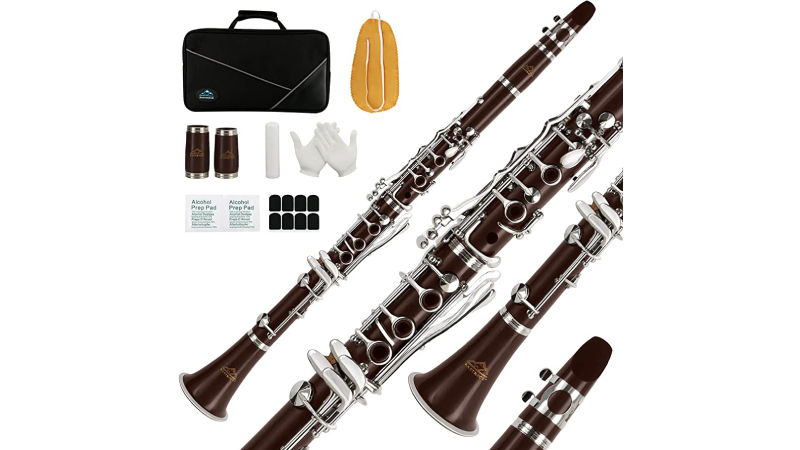 Kèn Clarinet EASTROCK Clarinet Bb Flat 17 Nickel Key