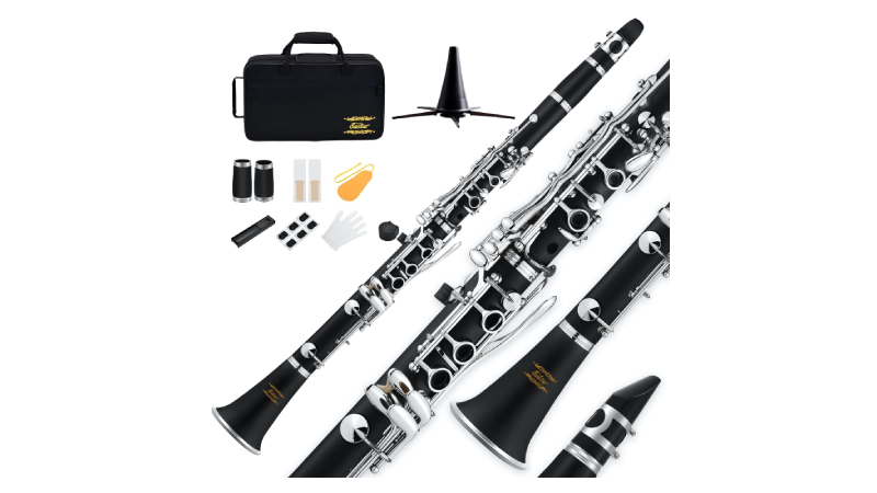 Kèn Clarinet Eastar B Flat Clarinet Black Ebonite