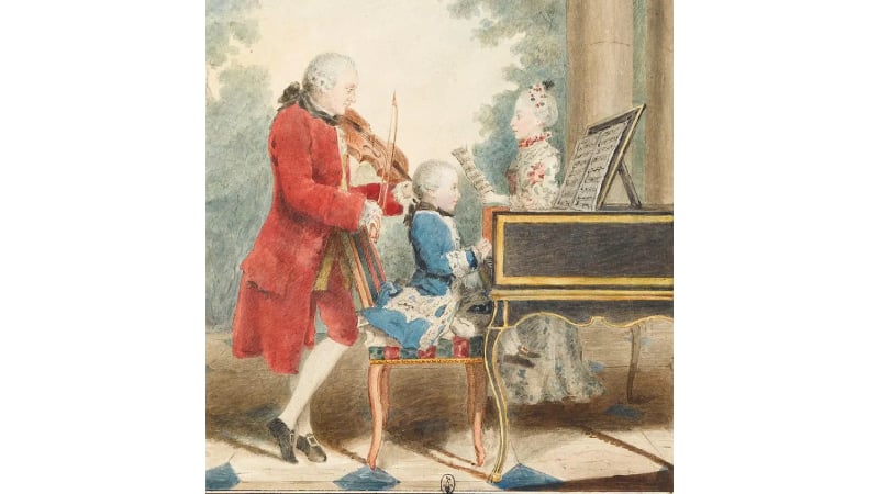 Cha của Mozart, Leopold Mozart