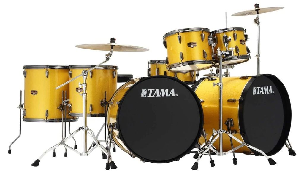 Trống Cơ TAMA IP72ZH8NB-GYS, Golden Yellow Sparkle