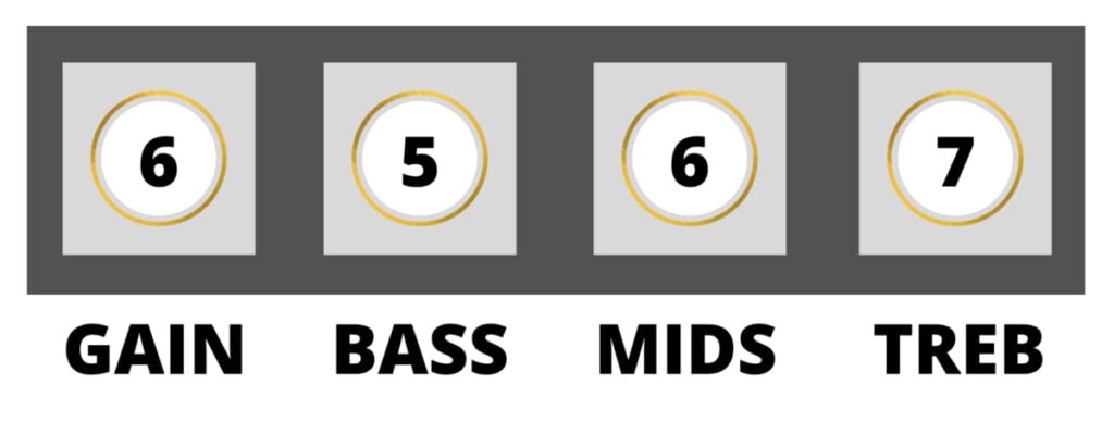 Paranoid by Black Sabbath Amp Settings