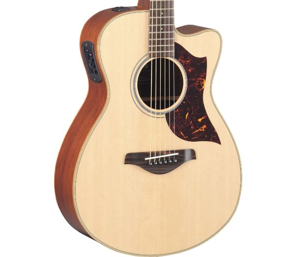 Gỗ Vân sam nguyên tấm luôn là sự lựa chọn để làm những cây đàn guitar acoustic