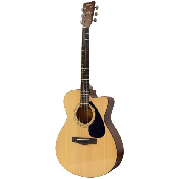 Yamaha FS100C kiểu dáng Concert Cutaway thu hút ngay từ cái nhìn đầu tiên, cùng với đó là giá thành phù hợp cho người mới chơi